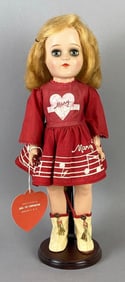 Vintage Ideal Mary Heartline Blonde Doll