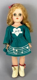 Vintage Ideal Mary Heartline P-91 Blonde Doll
