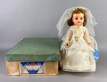 Vintage Odeal Princess Mary Blonde W-90 Walker Doll with Original Box