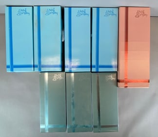 Group of 8 Vintage Kish and Company Doll Boxes