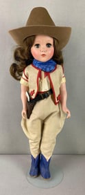 Vintage Arranbee Cowgirl Brunette Doll