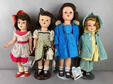 Group of 4 Vintage Raynal Dolls