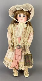 Antique German Porcelain Doll