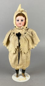 Antique German Porcelain and Composite Doll