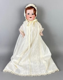 Antique German Porcelain and Composite Baby Doll