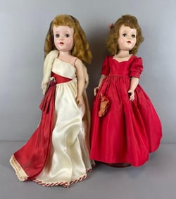 Group of 2 Vintage Sweet Sue Plastic Dolls