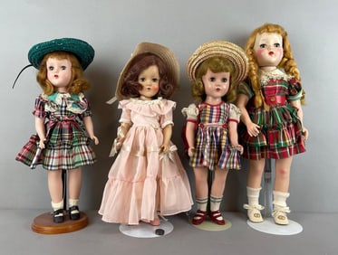 Group of Vintage Plastic Dolls
