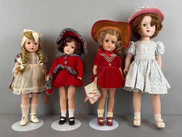 Group of Vintage Plastic Dolls