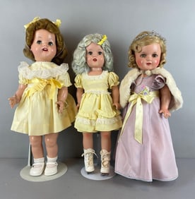 Group of Vintage Plastic Dolls