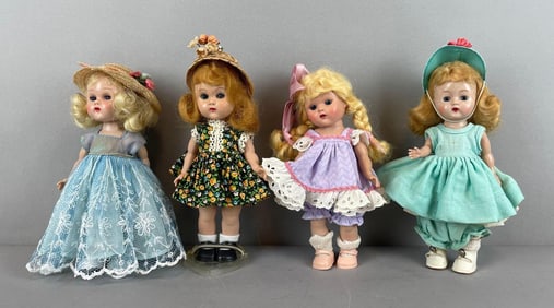 Group of Vintage Vogue Ginny Dolls