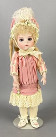 Lynda Alan Marx Signed Porcelain Bisque Doll