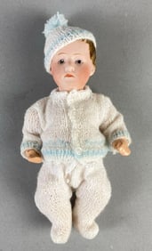 Antique German Porcelain Bisque Baby Doll