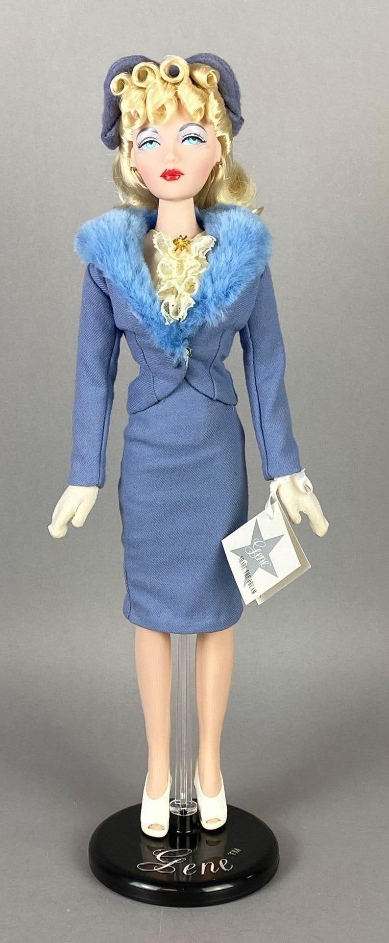 Ashton-Drake Gene Marshall Collection Doll by Mel Odom: 1998, With original tag and stand, Doll measures 16 inches tall.