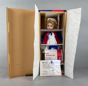 2001 Mattel Miss Curity Doll and Nurse Kit