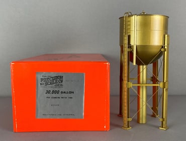 Iron Horse Models Brass HO Scale 30K Gallon Free Standing Water Tank