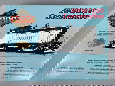Proto Series 2000 HO Scale SW9 / 1200 Burlington Locomotive