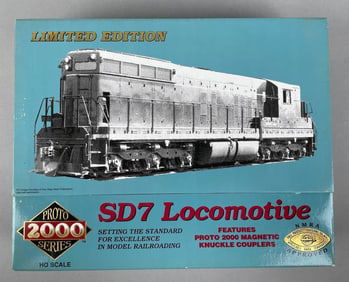 Proto Series 2000 HO Scale SD7 Burlington Locomotive