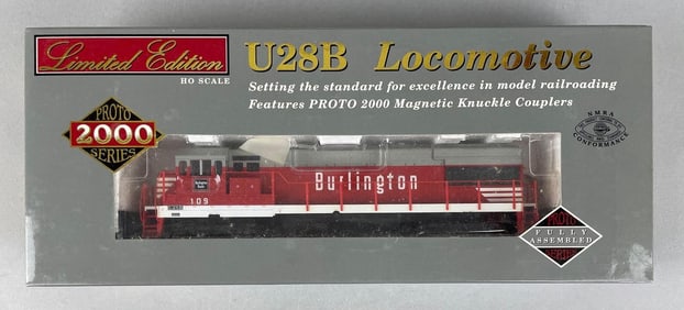Proto Series 2000 HO Scale U28B Burlington Locomotive