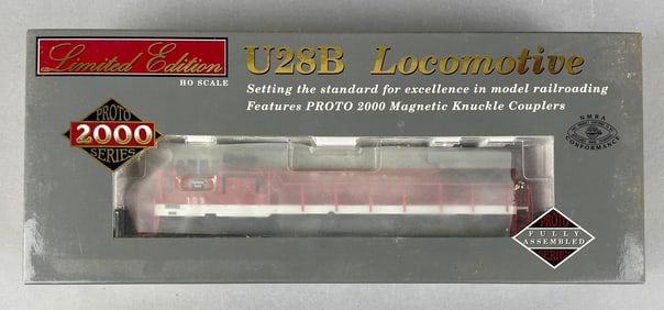 Proto Series 2000 HO Scale U28B Burlington Locomotive