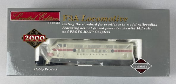 Proto Series 2000 HO Scale F3A Burlington Locomotive