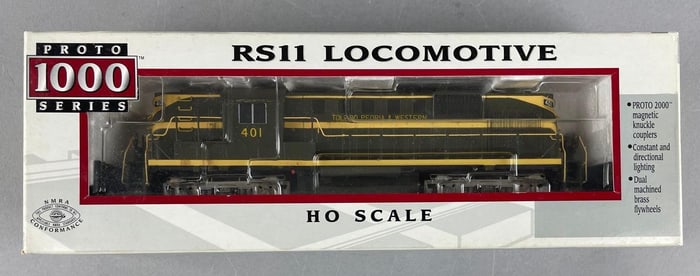 Proto Series 1000 HO Scale RS11 TP and W Locomotive