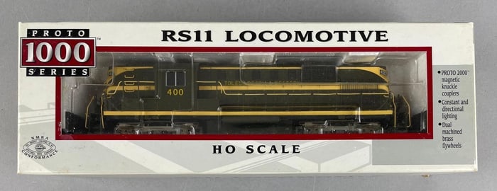 Proto Series 1000 HO Scale RS11 TP and W Locomotive
