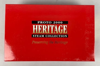 Proto 2000 Heritage Steam Collection HO Scale CB and Q 2-10-2 Locomotive
