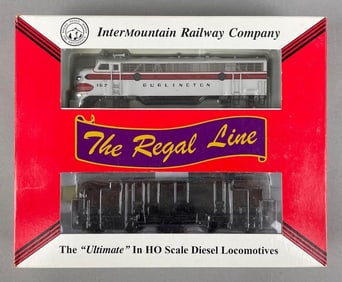 Intermountain Railway Co. HO Scale EMD F-7A Locomotive with Drive