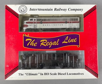 Intermountain Railway Co. HO Scale EMD F-7A Locomotive with Drive