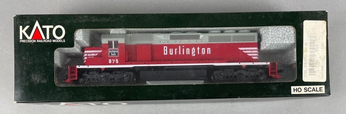 Kato HO Scale EMD SD40 CB&Q Locomotive