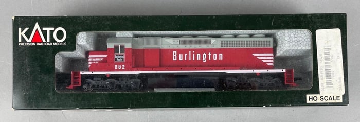Kato HO Scale EMD SD40 CB&Q Locomotive