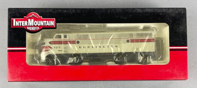 Intermountain HO Scale EMD F-3A CB&Q Locomotive
