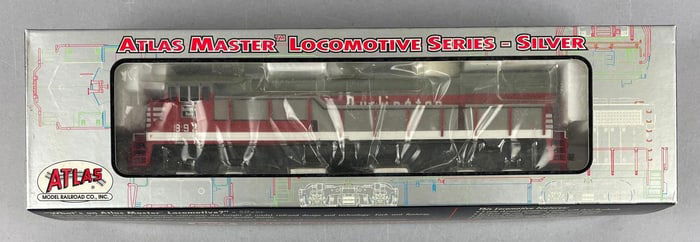 Atlas Silver HO Scale U30C Phase 2 Burlington Locomotive