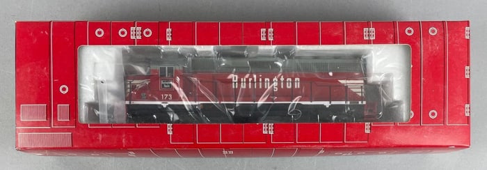 Atlas HO Scale GP-40 Burlington Locomotive