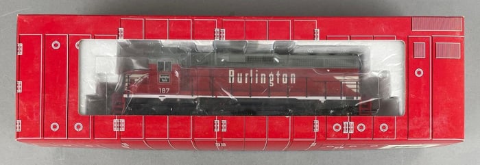 Atlas HO Scale GP-40 Burlington Locomotive