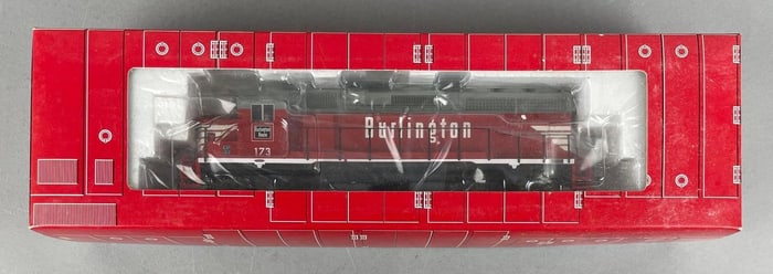 Atlas HO Scale GP-40 Burlington Locomotive