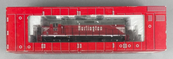 Atlas HO Scale CB&Q Burlington Locomotive