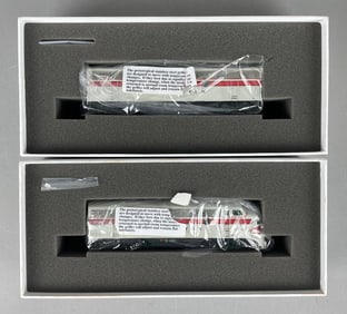 Genesis HO Scale F3A and B CB&Q Locomotive Set