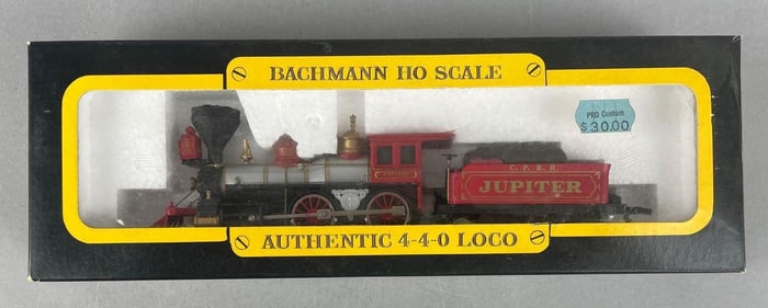 Bachmann HO Scale 4-4-0 Union C.P.R.R. Jupiter Steam Locomotive and Tender