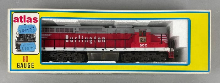 Atlas HO Scale SD24 Burlington Diesel Locomotive