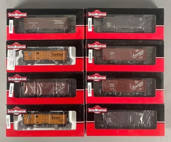 Group of Intermountain HO Scale Train Cars
