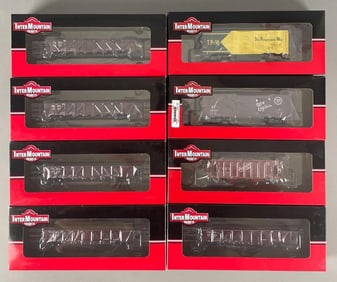 Group of Intermountain HO Scale Train Cars