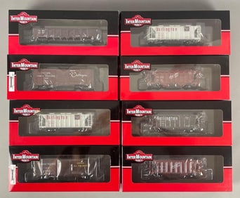 Group of Intermountain HO Scale Train Cars