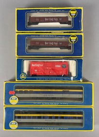 Group of AHM HO Scale Train Cars