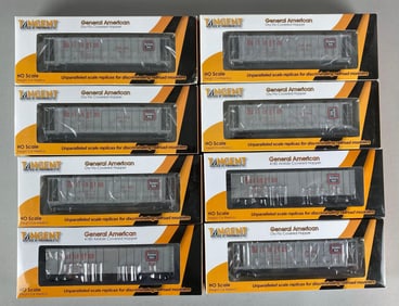 Group of 8 Tangent HO Scale BR Original Gray GE Hoppers
