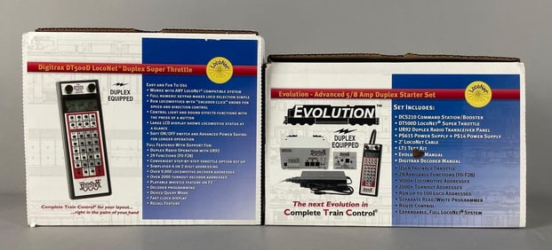 Digitrax Duplex Starter Set and Super Throttle