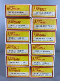 Group of 12 Accurail HO Scale Burlington Bi Level Open AutoRacks