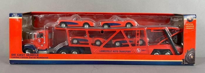 RMT Lionel Lionelville Die-Cast Auto Transport Truck