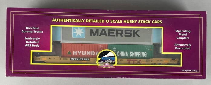 M.T.H. O Scale Husky Stack Train Car