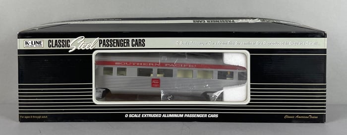 K-Line O Scale Aluminum Southern Pacific Passenger Car